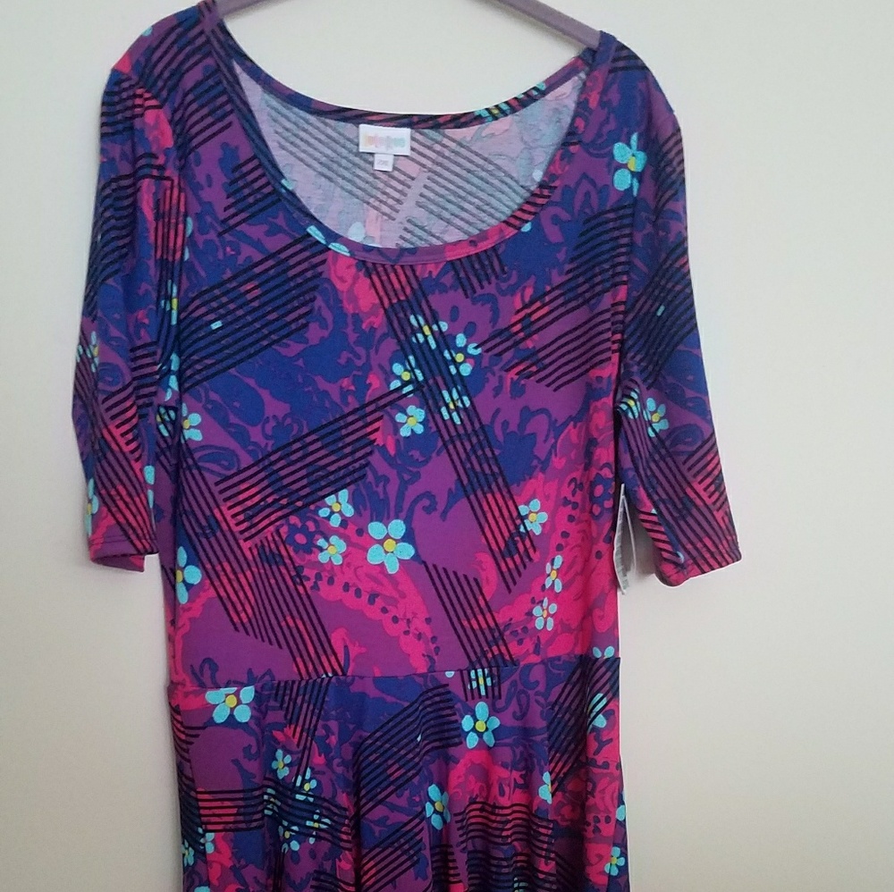 Lularoe Nicole 2XL dress new with tags
